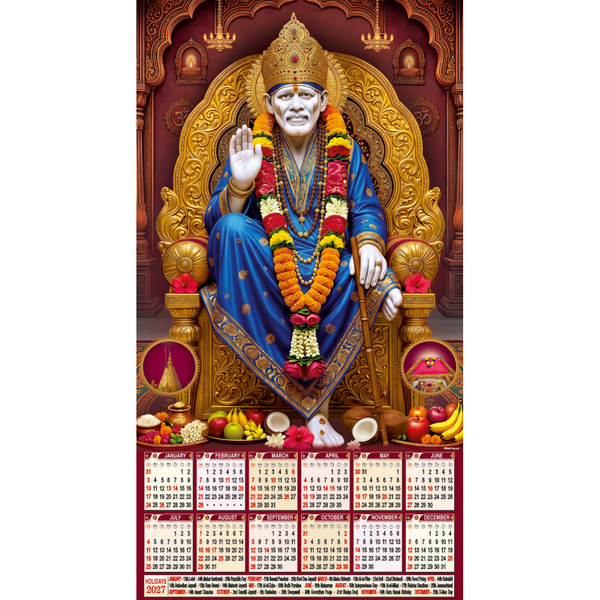 Leatherite Wall Calendar (Code: 118)