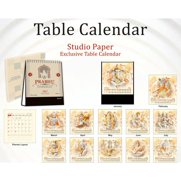 Table Calendar (Code: P-1201)