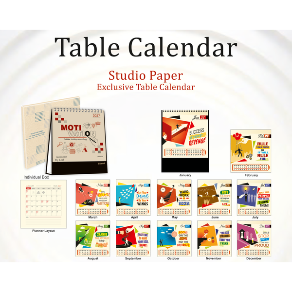 Table Calendar (Code: P-1205)