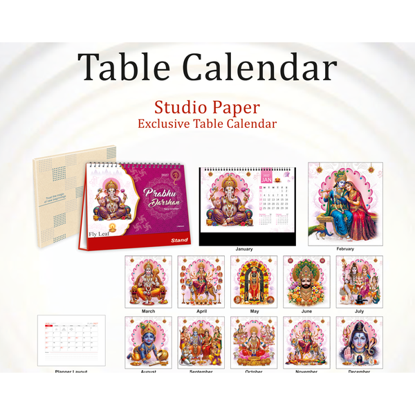 Table Calendar (Code: P-1301)