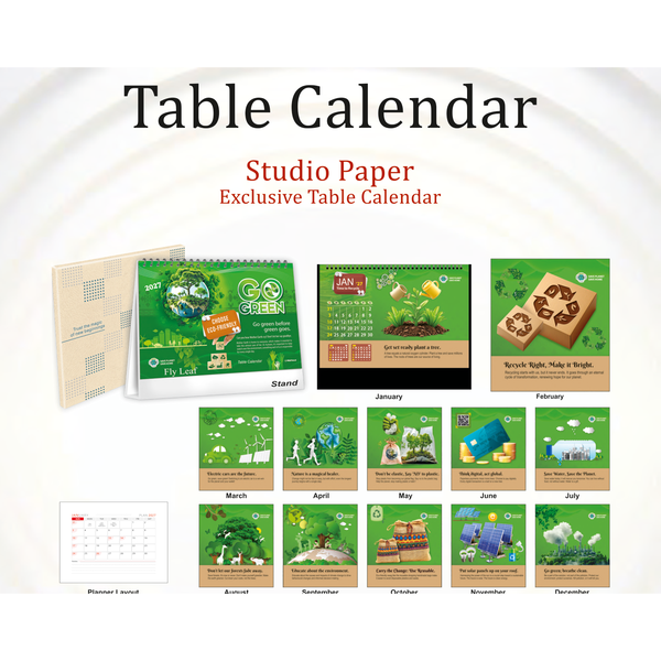 Table Calendar (Code: P-1302)
