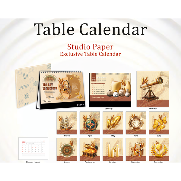 Table Calendar (Code: P-1303)