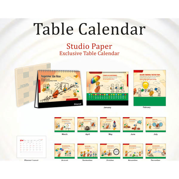 Table Calendar (Code: P-1305)