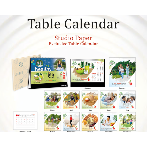 Table Calendar (Code: P-1306)