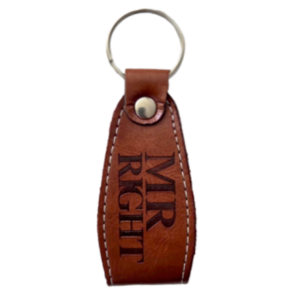 Leather Keychain EVE 284 (MR RIGHT)