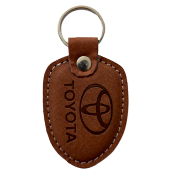 Leather Keychain EVE 286