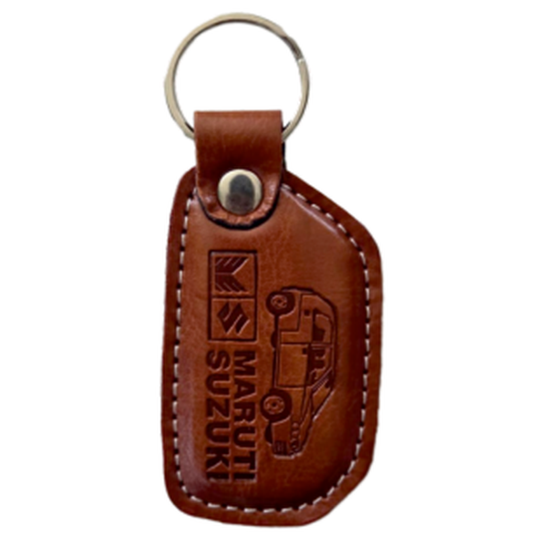 Leather Keychain EVE 296 (MARUTI SUZUKI)