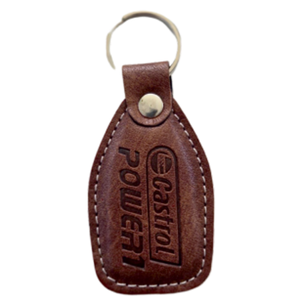 Leather Keychain EVE 302 (CASTROL)