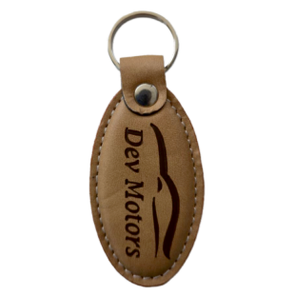 Leather Keychain EVE 304