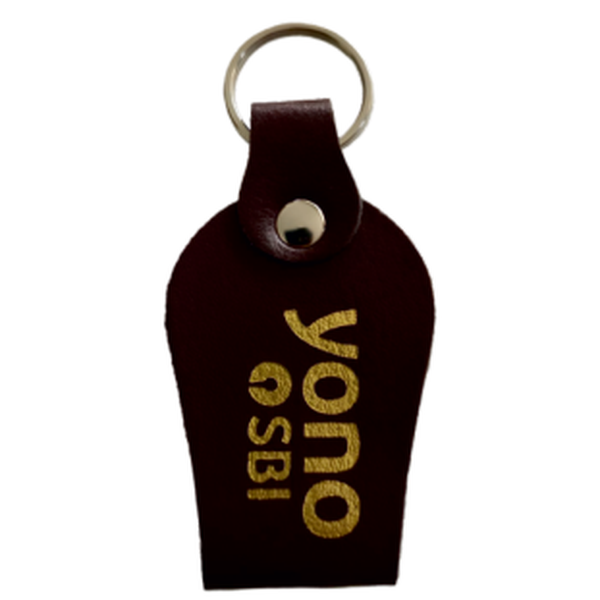 Leather Keychain KC-65 (YONO SBI)