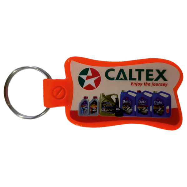 Plastic Keychain RK 236 (CALTEX)