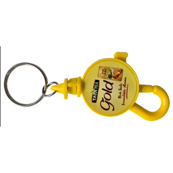 Plastic Keychain RK 251 (GOLD)