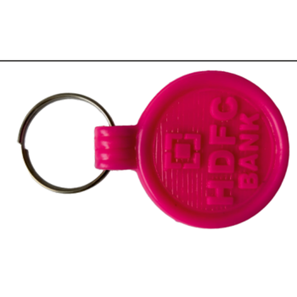 Plastic Keychain RK 295 (HDFC)