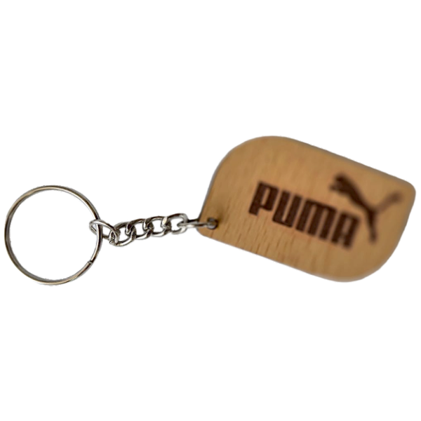 MDF Wooden Keychain - PUMA (Code: RK 271)
