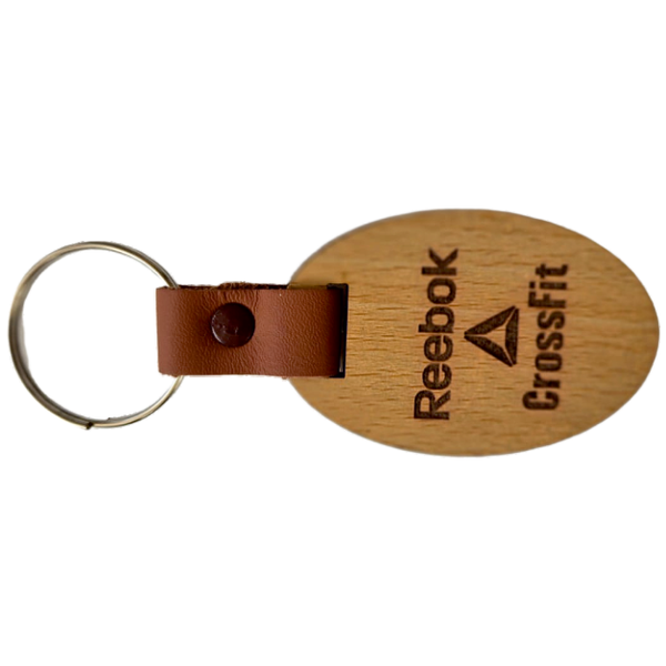 MDF Wooden Keychain - REEBOK (Code: RK 272)