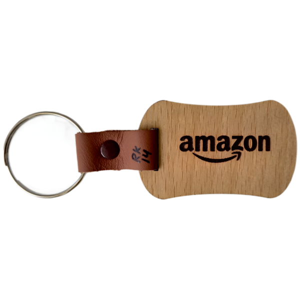 MDF Wooden Keychain - AMAZON (Code: RK 273)