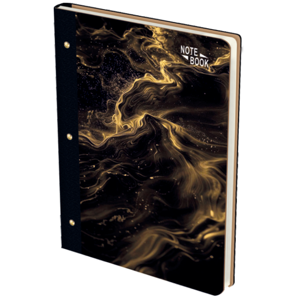 Notebook P 1301 (METALLIC WOODEN)