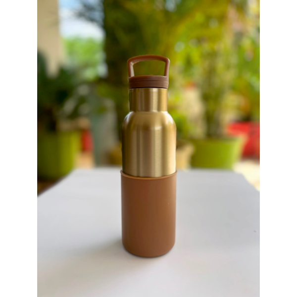 Bottle - Stainless Steel 500 ml Golden (Code: G 4058)