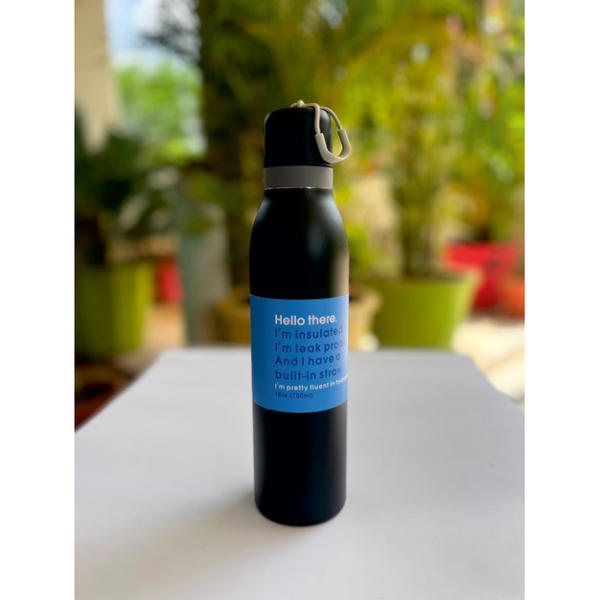 Bottle - Stainless Steel 700 ml Black (Code: G 4070)